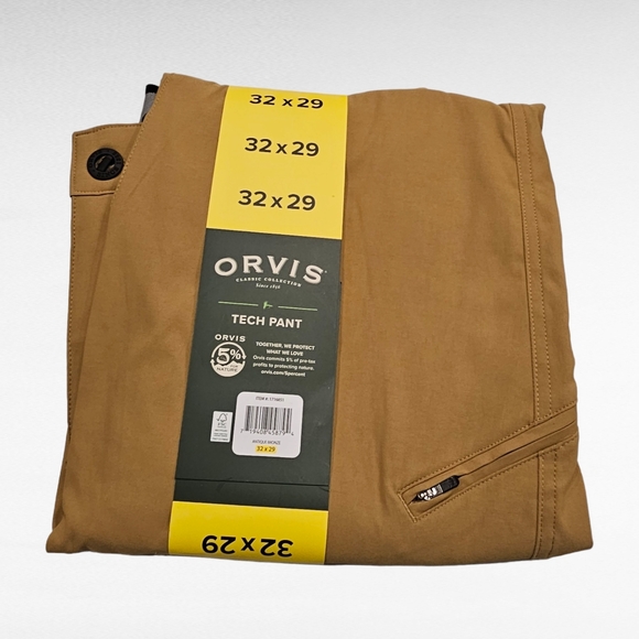 Orvis Trek Pants Mens 32 x 29 - Picture 3 of 10